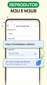 Reprodutor IPTV: Smart Player screenshot