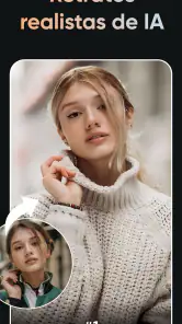 ReShot: gerador retratos de IA screenshot