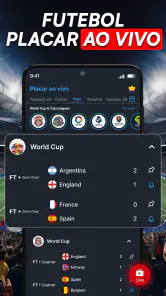 Resultados Futebol ao vivo screenshot