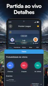 Resultados Futebol ao vivo screenshot