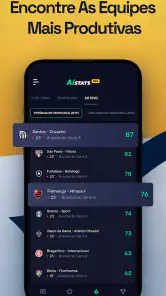 Resultados Futebol App AIstats screenshot