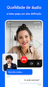 Reunião de vídeo screenshot