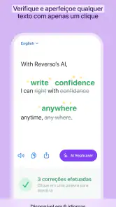 Reverso tradutor, dicionário screenshot