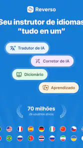 Reverso tradutor, dicionário screenshot