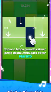 Rhythm Rush Lite-jogo de piano screenshot