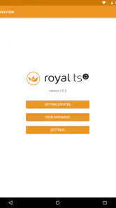 Royal TSD screenshot