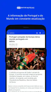 RTP Notícias screenshot