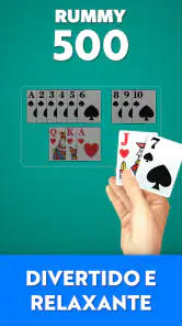 Rummy 500 - Jogo de Baralho screenshot