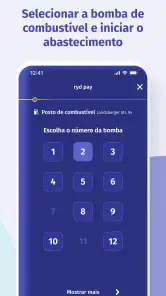 ryd: abastecer e pagar via app screenshot