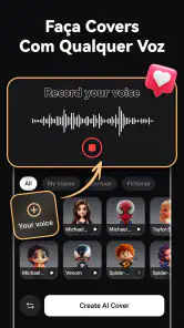 Rymo: Criar Música e Vídeo IA screenshot