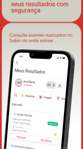 Sabin Diagnóstico e Saúde screenshot