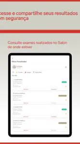 Sabin Diagnóstico e Saúde screenshot