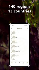 Safras de vinhos screenshot