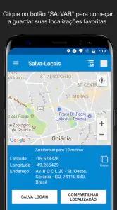 Salva Locais GPS screenshot