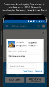 Salva Locais GPS screenshot