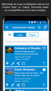 Salva Locais GPS screenshot