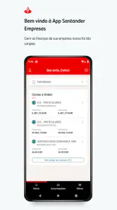 Santander Empresas Portugal screenshot