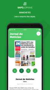 SAPO Jornais screenshot