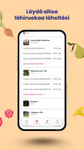 Satokausi®-sovellus screenshot