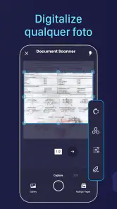 Scanner de PDF: texto OCR screenshot