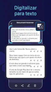 Scanner de PDF: texto OCR screenshot