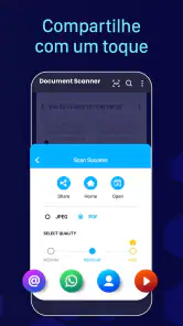 Scanner de PDF: texto OCR screenshot