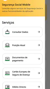 Segurança Social screenshot