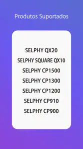SELPHY Photo Layout screenshot
