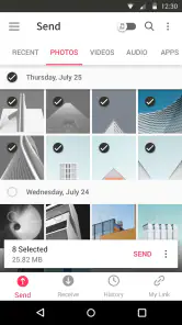 Send Anywhere (Transferências) screenshot