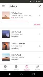 Send Anywhere (Transferências) screenshot