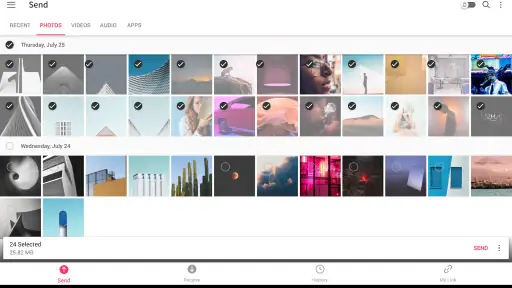 Send Anywhere (Transferências) screenshot