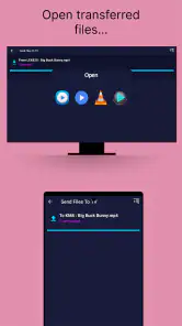 Send files to TV screenshot