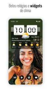 Sense Flip Clock & Weather screenshot