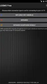 Service Menu Exp LG TV Lite screenshot