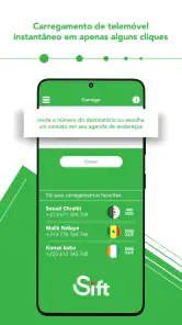 Sift - Carregamento telemóvel screenshot
