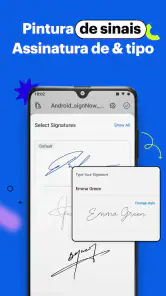 signNow Assinar documentos PDF screenshot