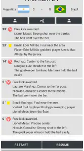 Simulador Mundial de Futebol screenshot