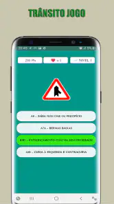Sinais de Trânsito Jogo screenshot