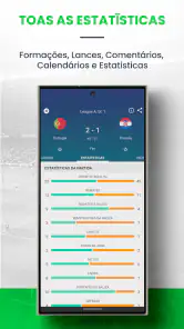 SKORES - Futebol ao Vivo screenshot