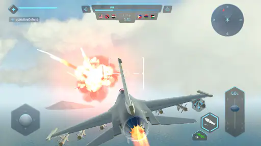 Sky Warriors: Combate Aéreo screenshot
