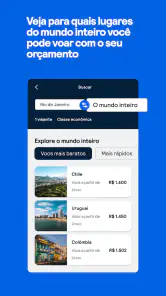 Skyscanner Voos Hotéis Carros screenshot