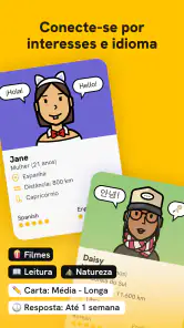 Slowly: Fazer amigos por carta screenshot