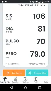 SmartBP Pressão Arterial screenshot