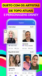Smule: Karaoke & Grave Músicas screenshot