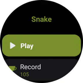 Snake screenshot
