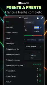 SokkerPRO - Jogos ao vivo screenshot