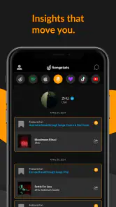 Songstats: Music Analytics screenshot