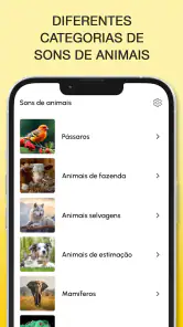 Sons de animais e toques screenshot