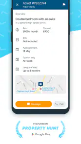 SpareRoom UK screenshot