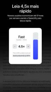Speechify: Leitor de Voz IA screenshot